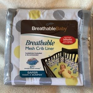 BreathableBaby - Breathable Mesh Crib Liner